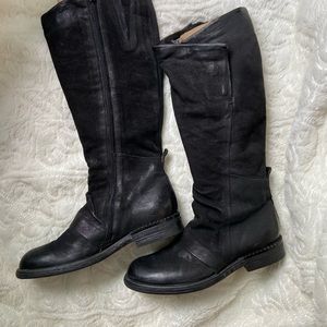 Miz Mooz tall leather boots, size 11